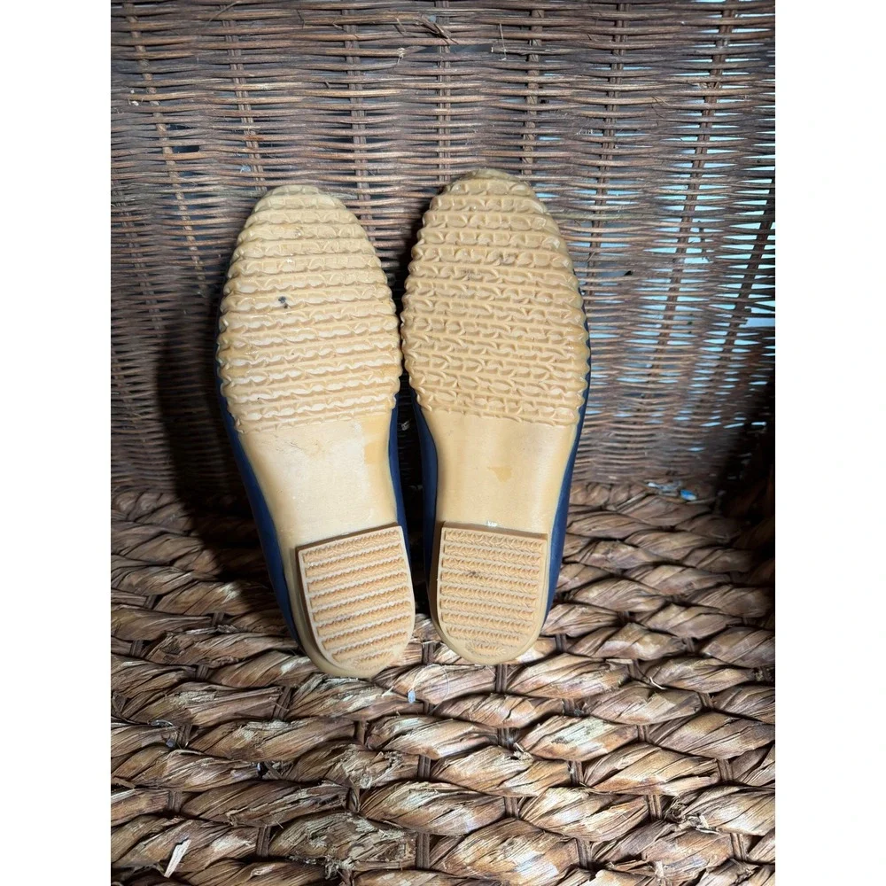 JBU‎ by Jambu Gwen Navy Brown Faux Fur Lined Duck Shoes JB16GWN73 Womens 8M